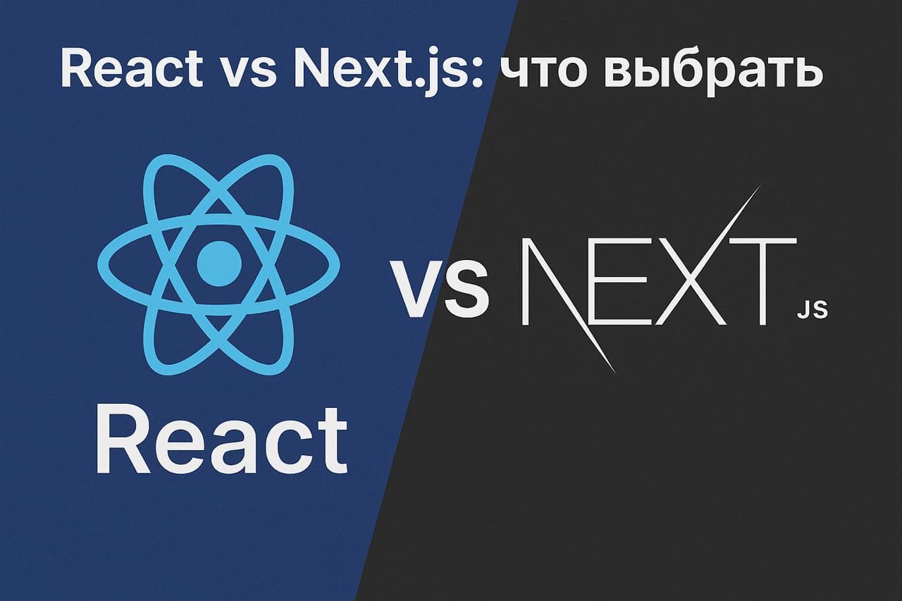 React vs Next.js: что выбрать для вашего проекта